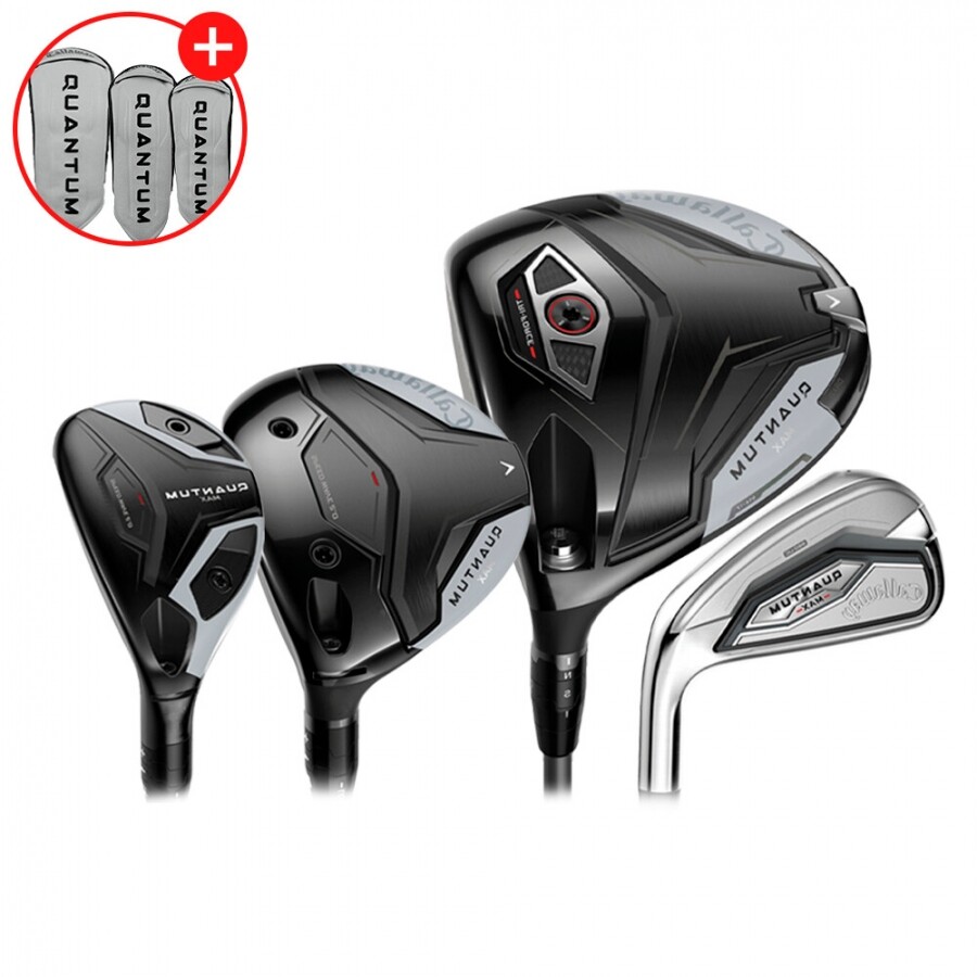 (좌타특주)[한국캘러웨이정품] 캘러웨이 퀀텀 맥스(QUANTUM MAX) 남성용 조합풀세트 (D+W+U+I) GF