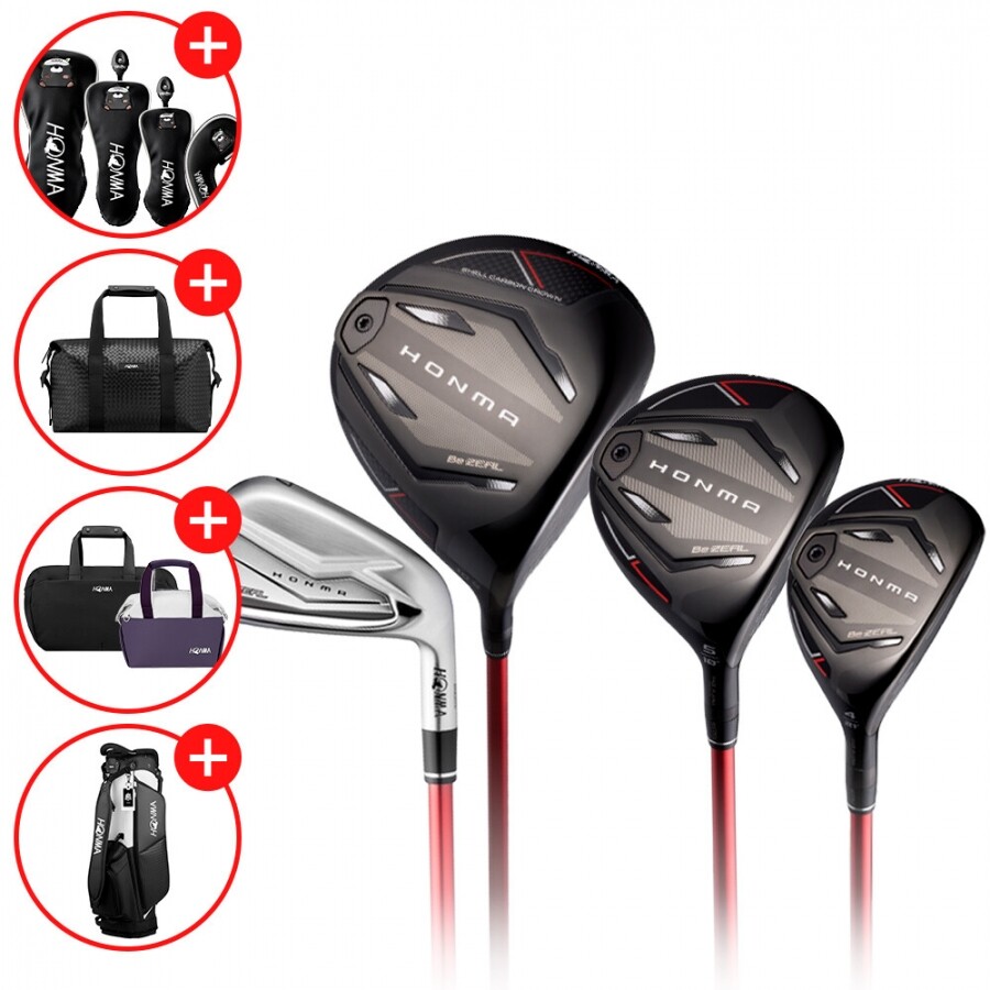 [혼마골프 정품] 혼마 비즐4 BeZEAL4 남성용 조합풀세트 스틸 아이언(D+W+U+I) GF