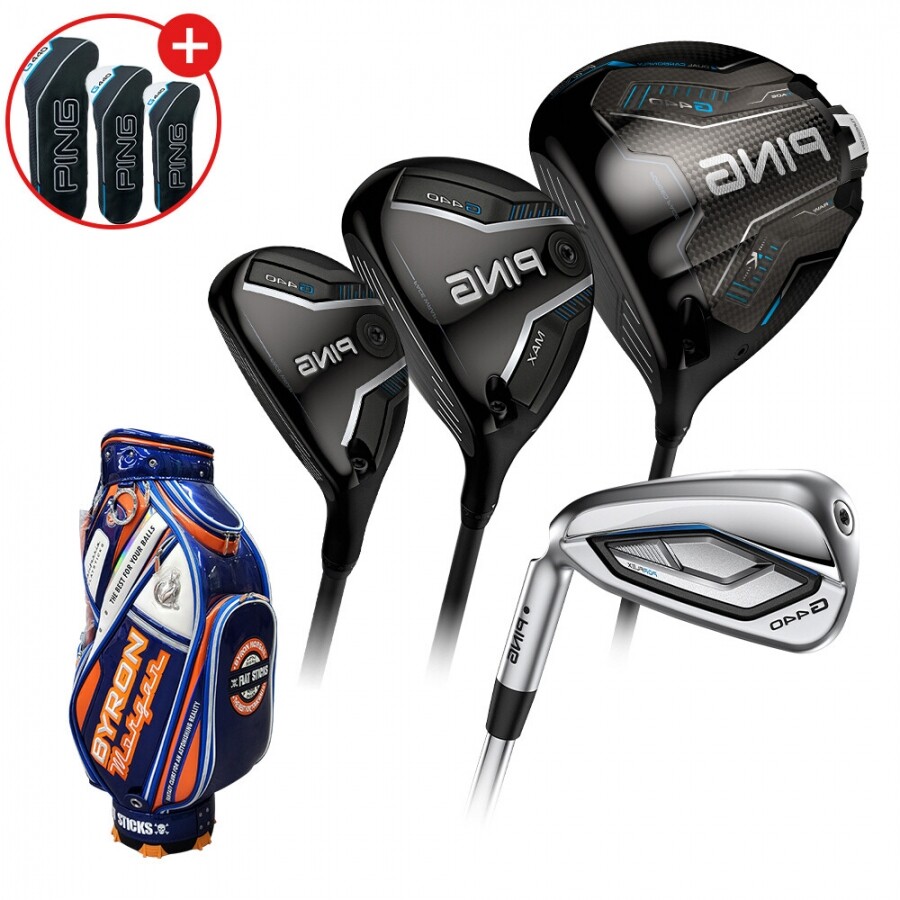 (좌타특주)[삼양인터내셔날 정품] 핑 G440K&G440 MAX 남성용 조합풀세트 스틸 아이언 S(캐디백증정) GF