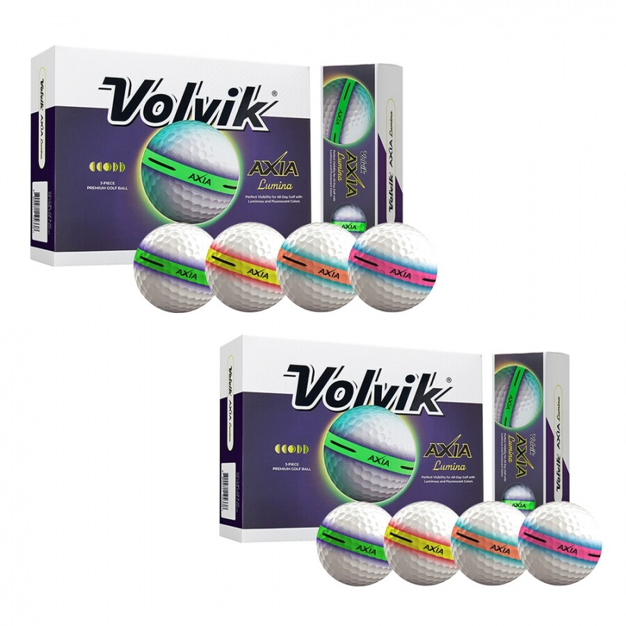 [볼빅정품] 로고볼 무료인쇄10-1 2026 엑시아(AXIA) 루미나 2개 세트 GF