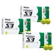 [볼빅정품] 로고볼 무료인쇄10-1 2026 콘도르(CONDOR) S3 옐로우 3개 세트 GF