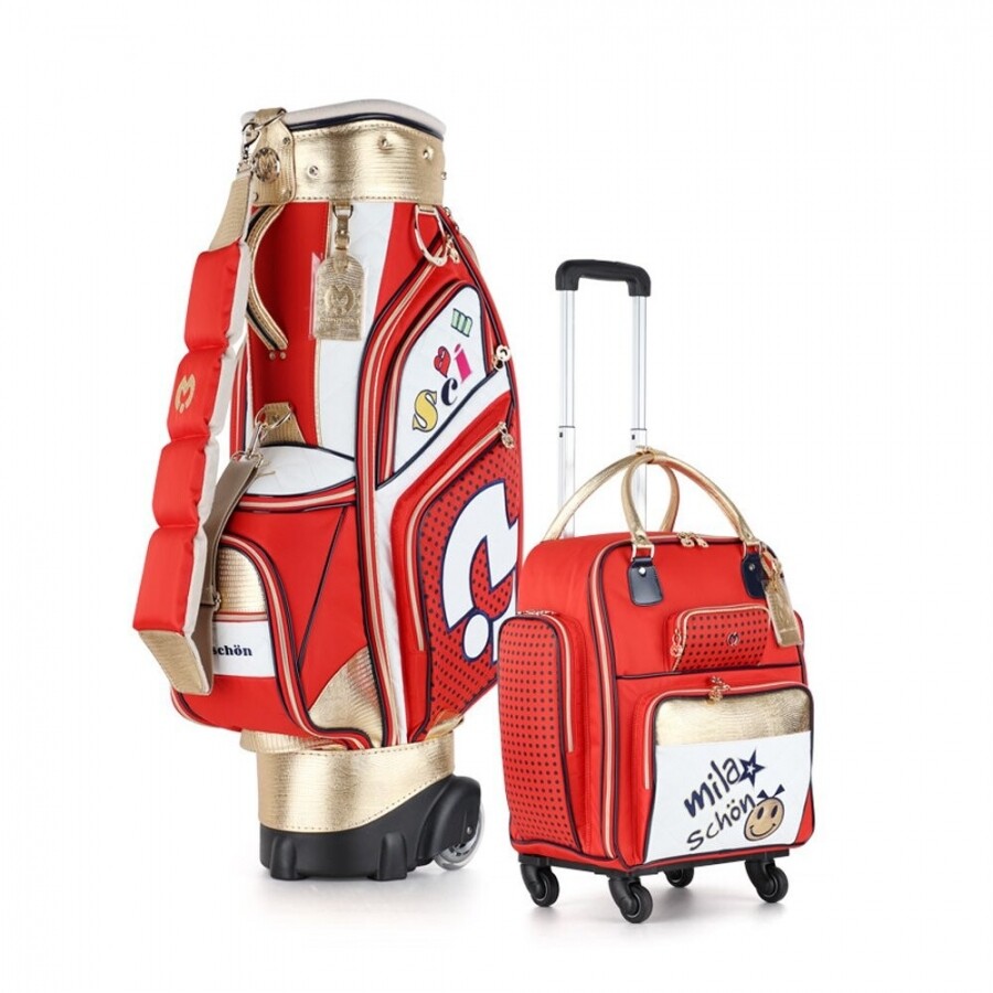 (리퍼브) 밀라숑 여성 휠 캐디백세트 GF