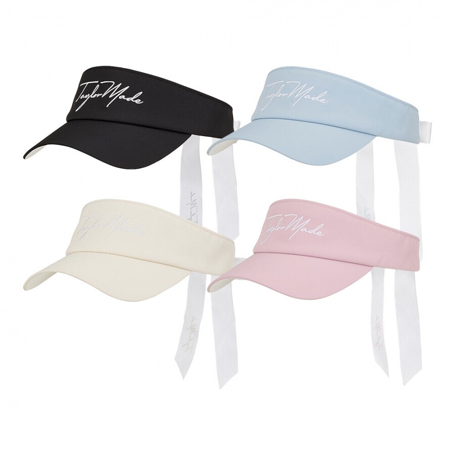 테일러메이드코리아 26년 W Script Logo Ribbon Visor GF