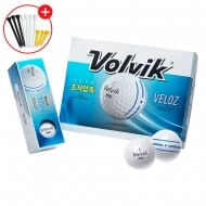증정 [볼빅정품] 로고볼 무료인쇄10+1 2026 VELOZ 벨로즈 초저압축 고반발 골프공 (3PC/12구) GF