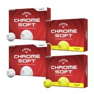 [한국캘러웨이정품] 26년 크롬소프트 골프공 (12구 3피스) 4개 세트 GF