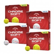 [한국캘러웨이정품] 26년 크롬소프트 360 트리플트랙 골프공 (12구 3피스) 4개 세트 GF