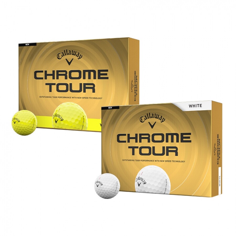 [한국캘러웨이정품] 26년 크롬 투어 골프공 (12구 4피스) 2개 세트 GF