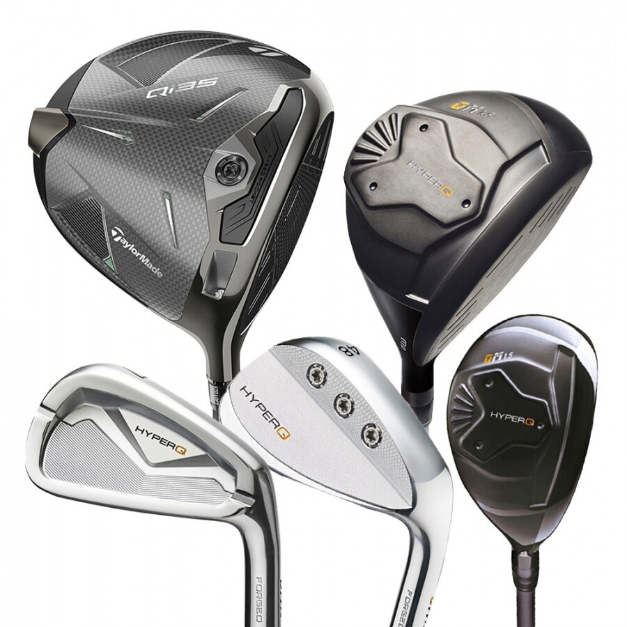 ★설맞이특가★ Qi35 드라이버 + 하이퍼 Q 우드, 유틸리티, 아이언 조합 풀세트 GF