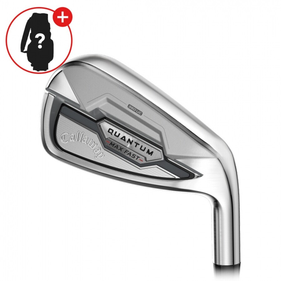 ★골프페스타★[한국캘러웨이정품] 캘러웨이 퀀텀 맥스패스트(QUANTUM MAXFAST) 여성 7개 아이언세트 GF