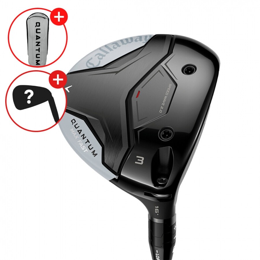 ★설맞이특가★[한국캘러웨이정품] 캘러웨이 퀀텀 맥스패스트(QUANTUM MAX FAST) 남성 페어웨이우드 GF