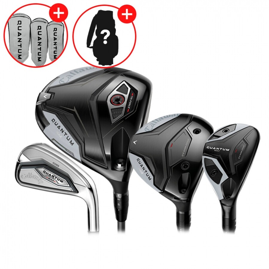 ★설맞이특가★[한국캘러웨이정품] 캘러웨이 퀀텀 맥스(QUANTUM MAX) 남성용 조합풀세트 (D+W+U+I) GF