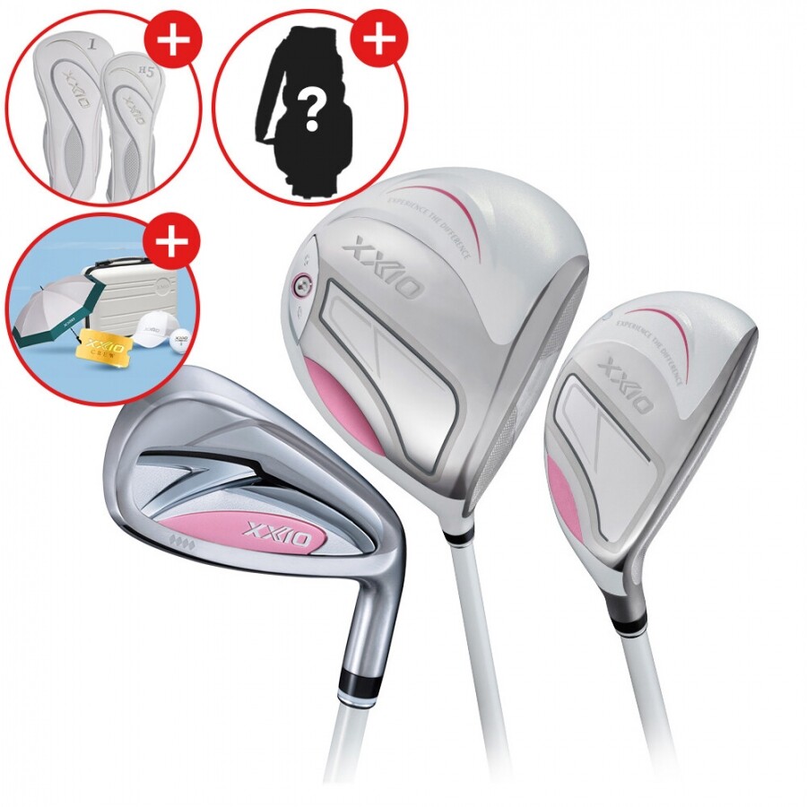 ★설맞이특가★[던롭스포츠 코리아] 젝시오14 여성용 화이트 풀세트 (D+U+IR) GF