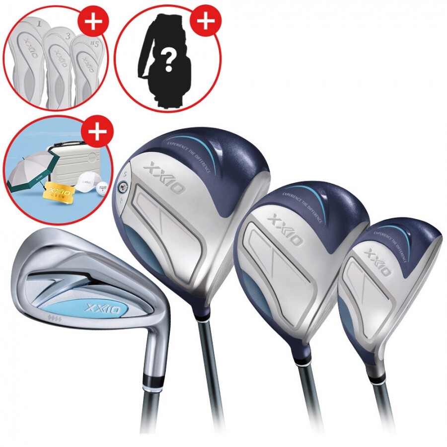 ★설맞이특가★[던롭스포츠 코리아] 젝시오14 여성용 블루 풀세트 (D+W+U+IR) GF