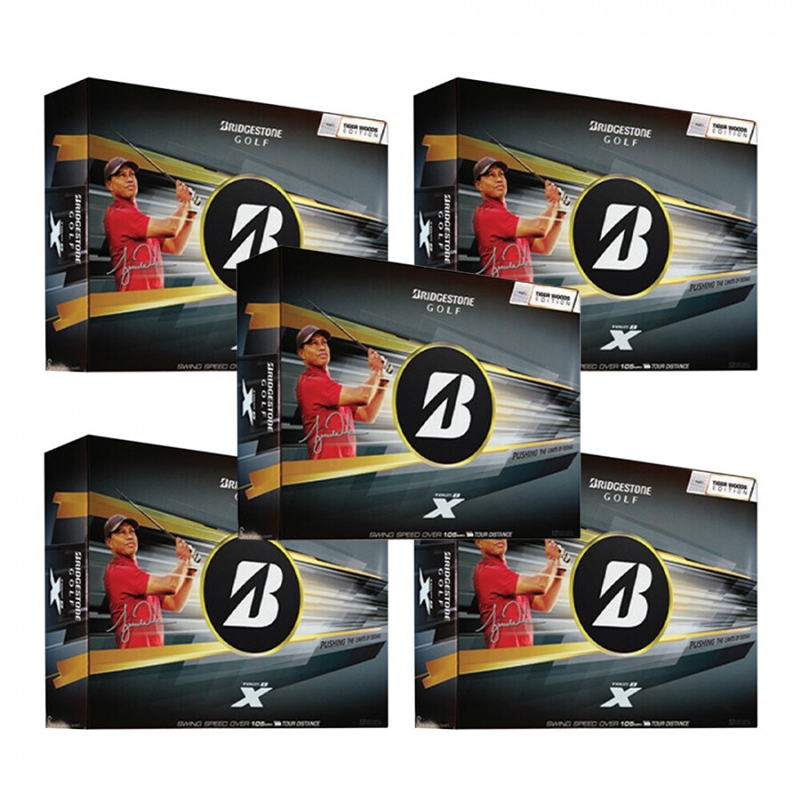 [석교상사 정품] 브릿지스톤 26년 TOUR B X 타이거 에디션(TIGER EDITION) 골프공 화이트  5개 세트 GF