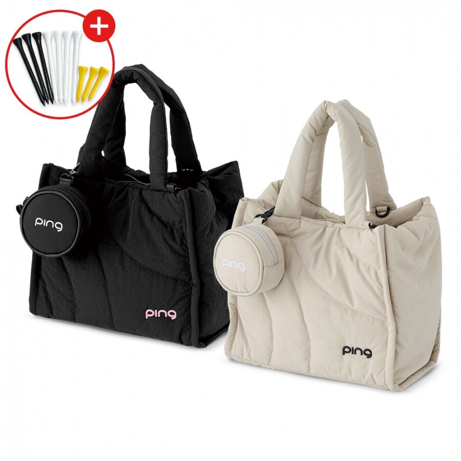 증정[삼양인터내셔날 정품] 핑 2026 용품 W SO 여성용 토트백 GF