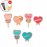 증정 한국캘러웨이골프 26년 캘러웨이 우먼스 하트 (WMS Heart) 볼마커 GF