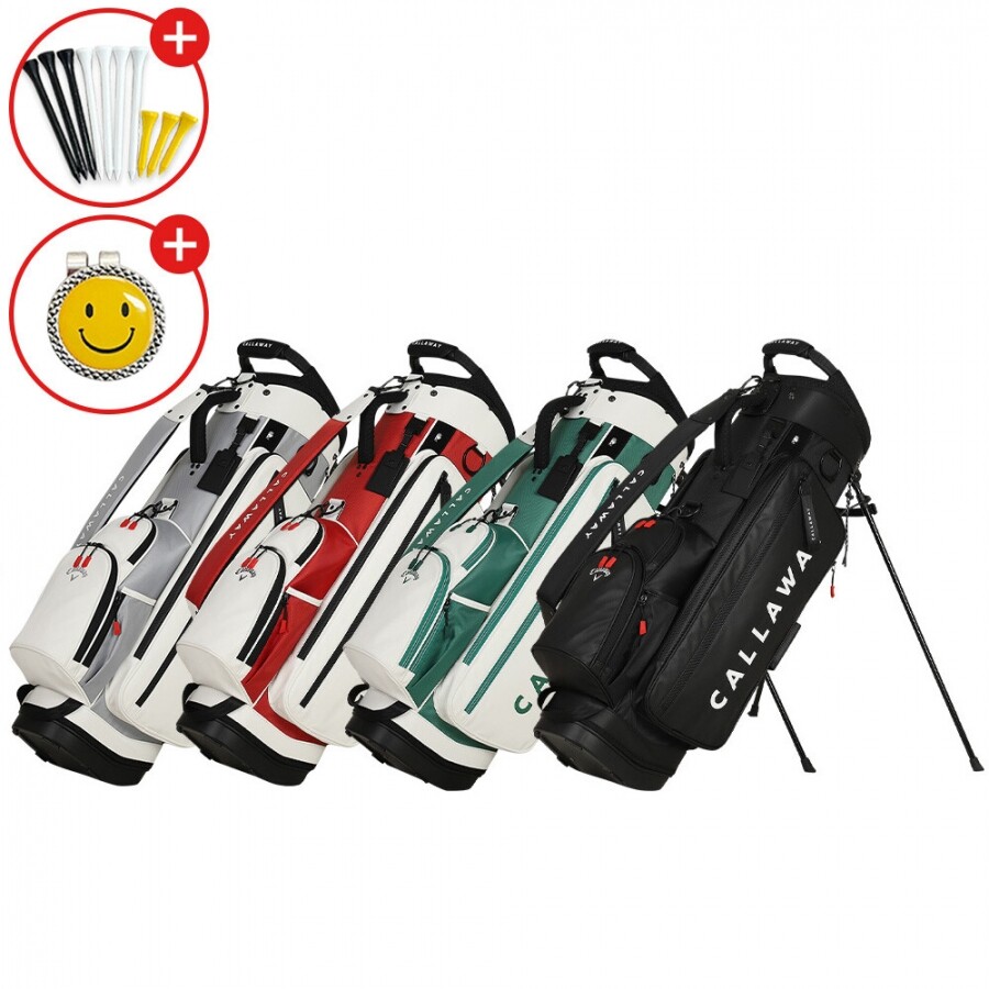 증정 한국캘러웨이골프 26년 캘러웨이 레이서 (RACER) 남성용 스탠드백 GF