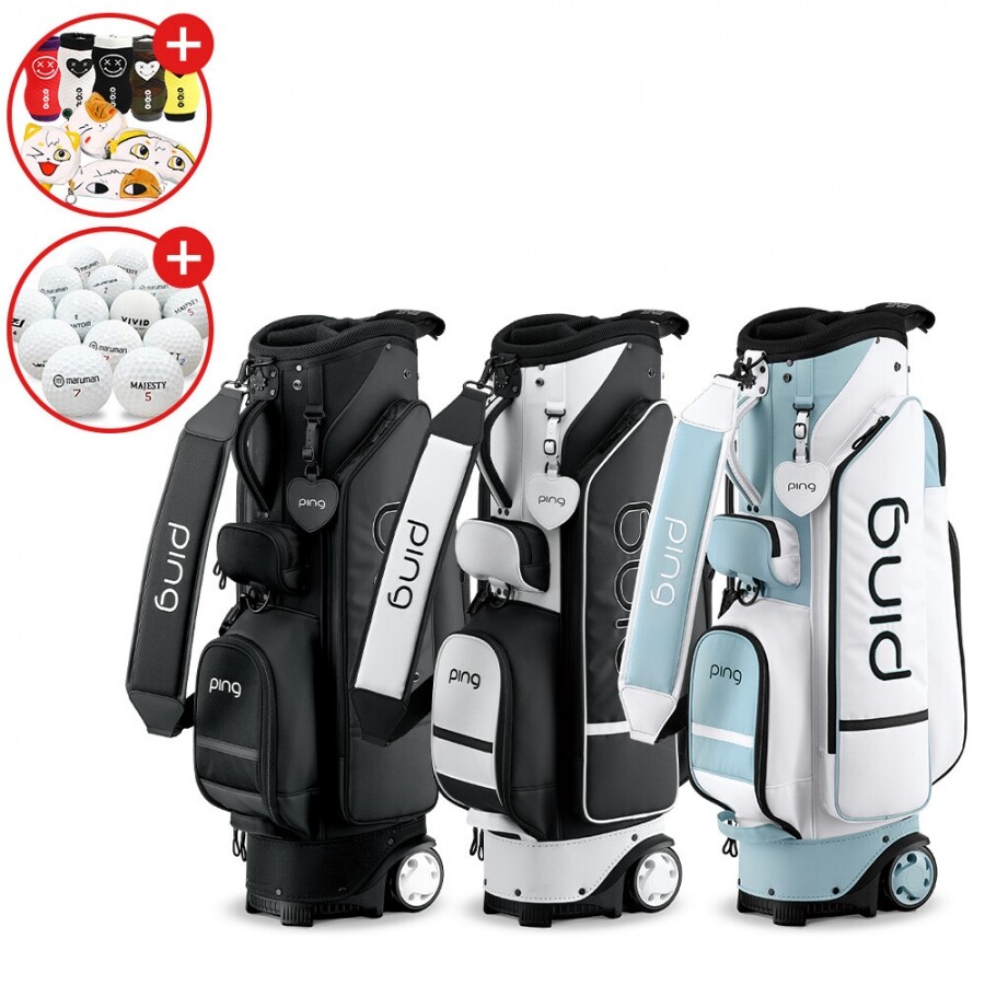 증정A[삼양인터내셔날 정품] 핑 2026 Sporty QD 여성용 캐디백 GF