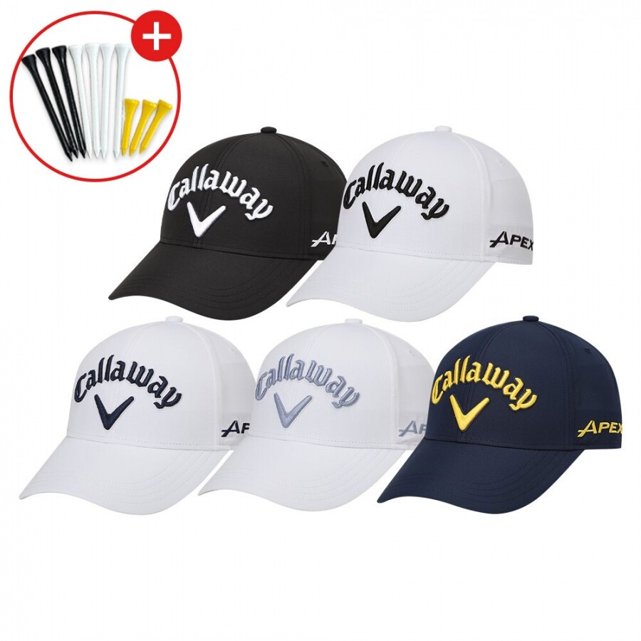 증정 한국캘러웨이골프 26년 캘러웨이 투어 어센틱 (TOUR AUTHENTIC) 남성용 골프모자 GF