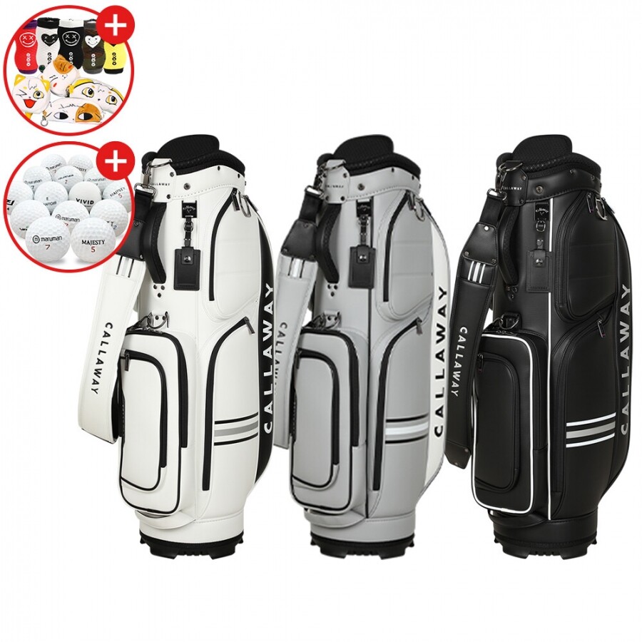 증정A 한국캘러웨이골프 26년 캘러웨이 트리플트랙 (TRIPLE TRACK) 남성용 캐디백 GF