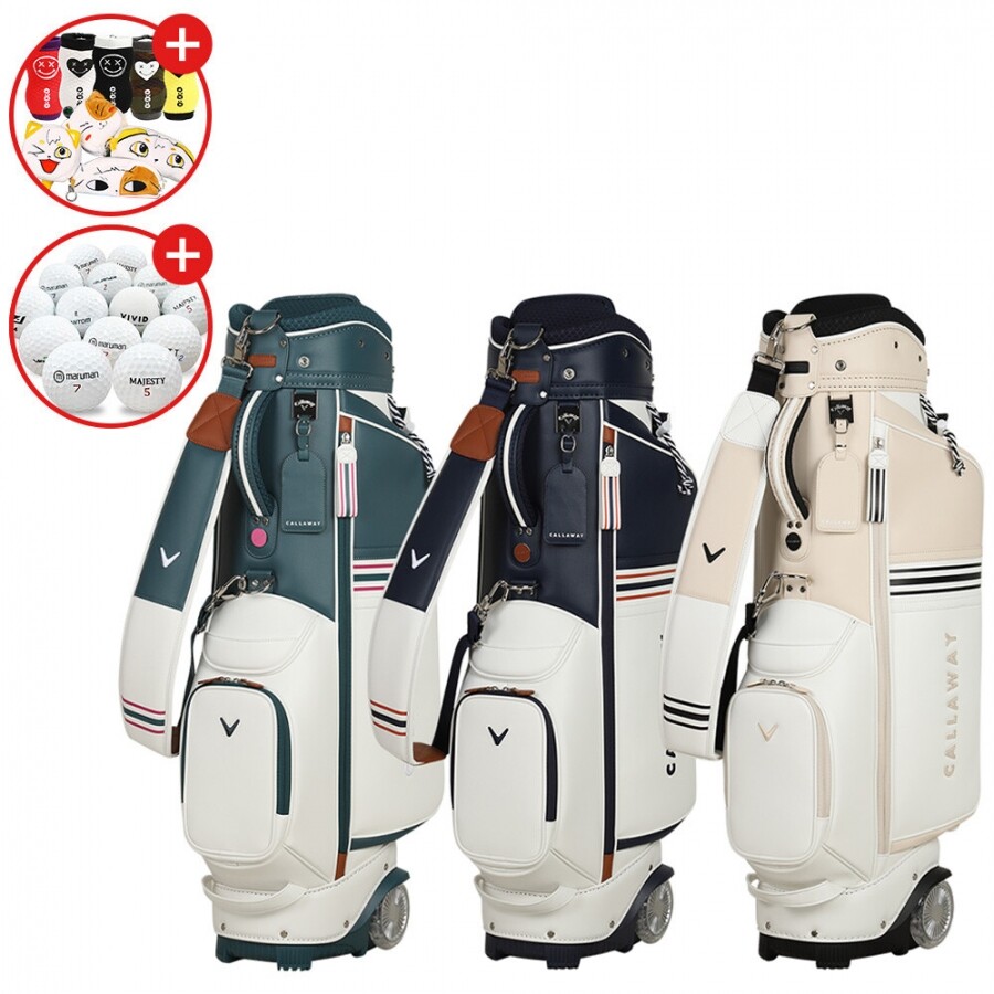 증정A 한국캘러웨이골프 26년 캘러웨이 우먼스 TT (WMS TT) 여성용 휠캐디백 GF