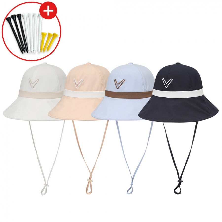 증정 한국캘러웨이골프 26년 캘러웨이 우먼스 멜빌 (WMS MELVILLE) 여성용 버킷햇 GF