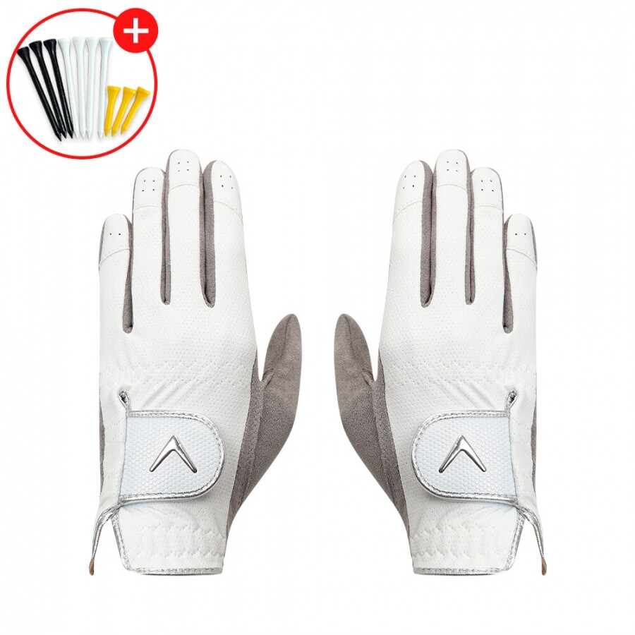 증정 한국캘러웨이골프 26년 캘러웨이 우먼스 옵티 레인 (WMS OPTI RAIN) 여성용 골프장갑 GF