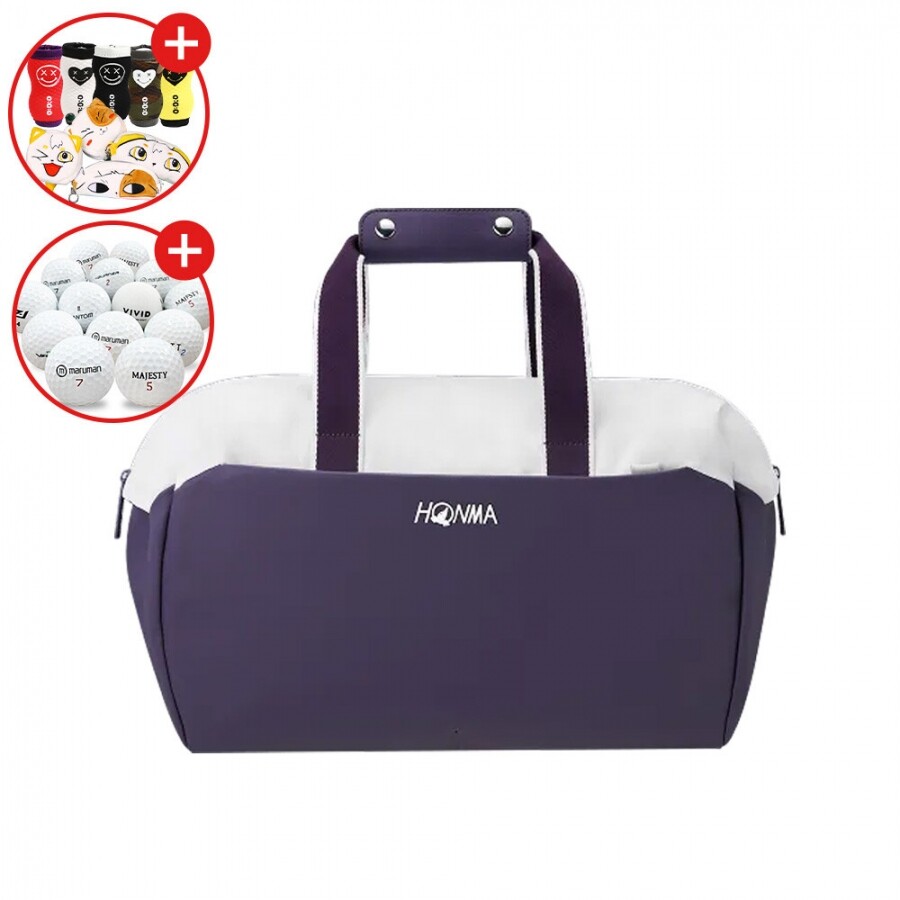 증정A [혼마골프 정품] 혼마골프 26년 비즐4 여성용 보스턴백(BB12611) GF