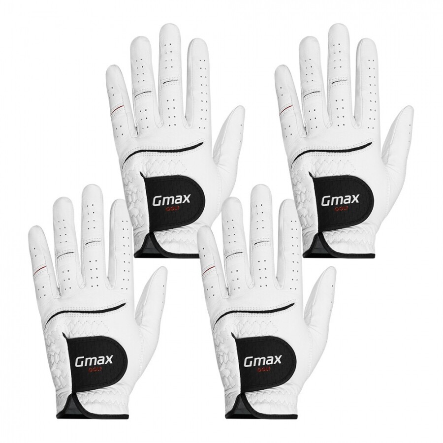 [범양글러브정품]지맥스 양피 골프장갑 남성용 한손 4장 세트 GF