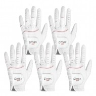 [범양글러브정품]지맥스 양피 골프장갑 여성용 장갑 양손 5장 세트 GF