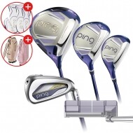 [삼양인터내셔날 정품] 핑 26년 GLE 4 여성용 조합풀세트(DR,FW,U,I,P) 캐디백증정 GF