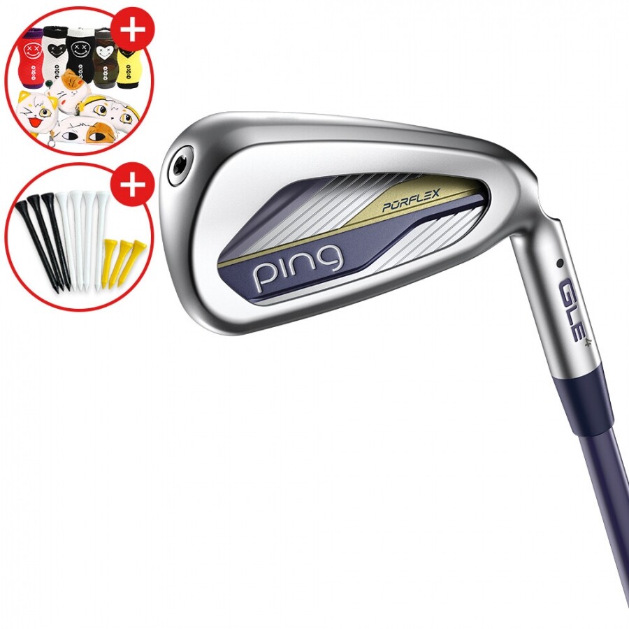 증정[삼양인터내셔날 정품] 핑 26년 GLE 4 여성용 (5H, 6-9,P,U,SW) 아이언세트 GF