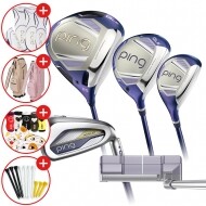 증정[삼양인터내셔날 정품] 핑 26년 GLE 4 여성용 조합풀세트(DR,FW,U,I,P) 캐디백증정 GF