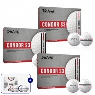 [볼빅정품]26년 NEW 콘도르 S3 S4 우레탄 3PC/4PC 3개 세트 GF