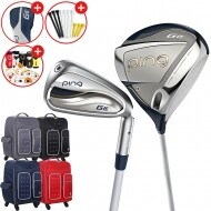 증정(보스턴백증정)[삼양인터내셔널] 핑 GLE 3 여성 조합풀세트(DR,I) 8I(5H,6~9,P,U,SW) L강도 GF