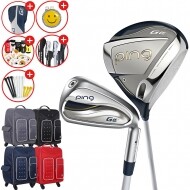 증정A(보스턴백증정)[삼양인터내셔널] 핑 GLE 3 여성 조합풀세트(DR,I) 8I(5H,6~9,P,U,SW) L강도 GF