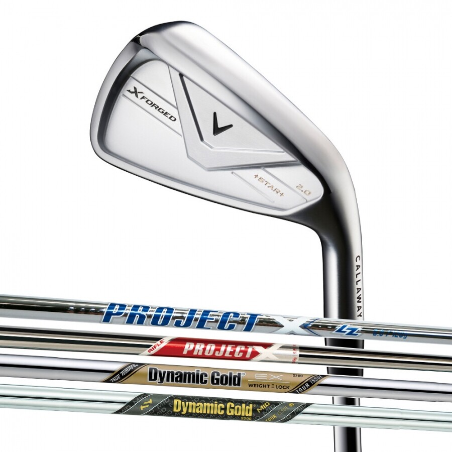 [특주 2주소요] 한국캘러웨이 26년 엑스 포지드 스타 플러스 2.0 남성용 단품 아이언 다이나믹 골드/PROJECT GF