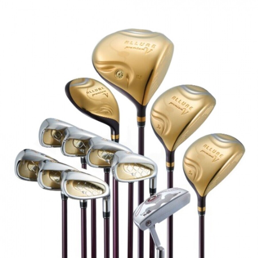 (리퍼브) [엠유스포츠정품] 얼루어V 골드 여성용 풀세트 GF