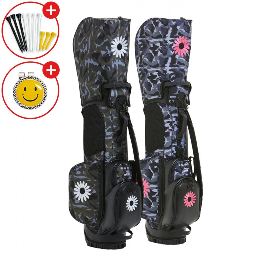 증정 글로벌니힐로 정품 더메이크 데이지카모 스탠드백 GF