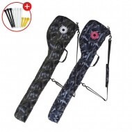 증정 글로벌니힐로 정품 더메이크 데이지카모 하프주머니 GF