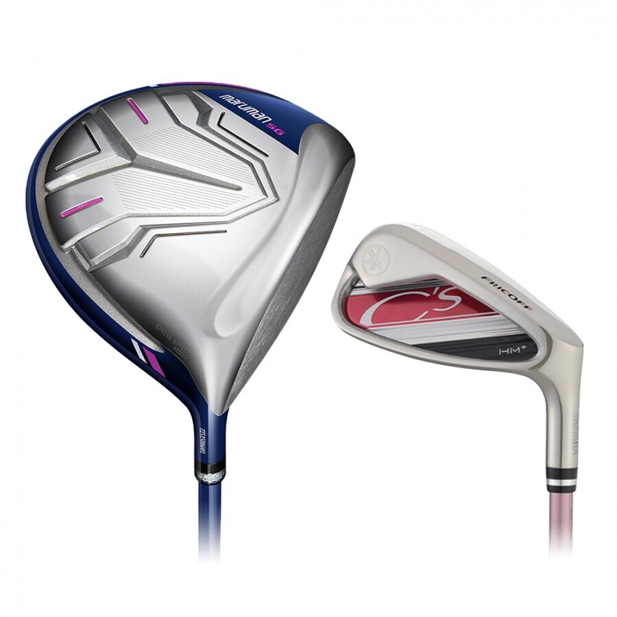 마제스티코리아정품 24년 마루망 SG 여성용 드라이버 + 오리엔트골프정품 야마하 22년 씨즈 여성용 아이언세트 GF