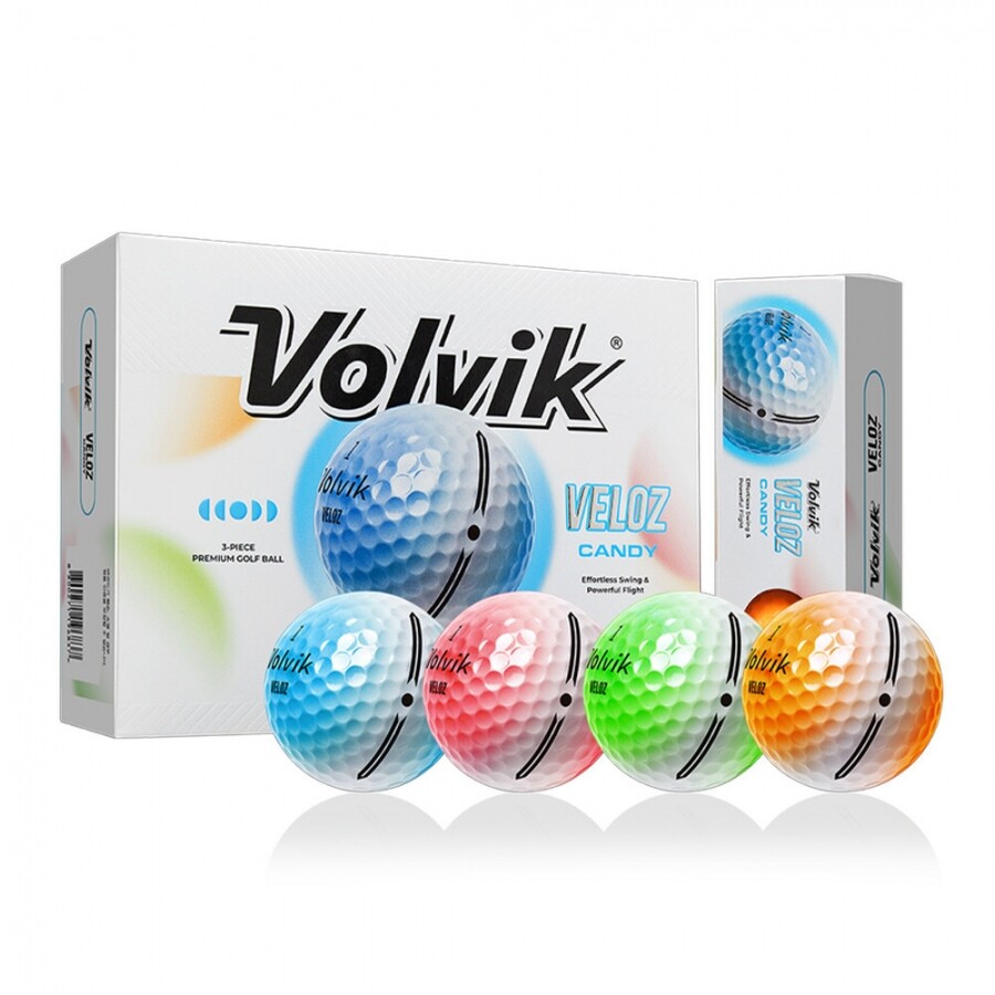 [볼빅정품] 26년 벨로즈캔디 초저압축 고반발 볼 3PC GF