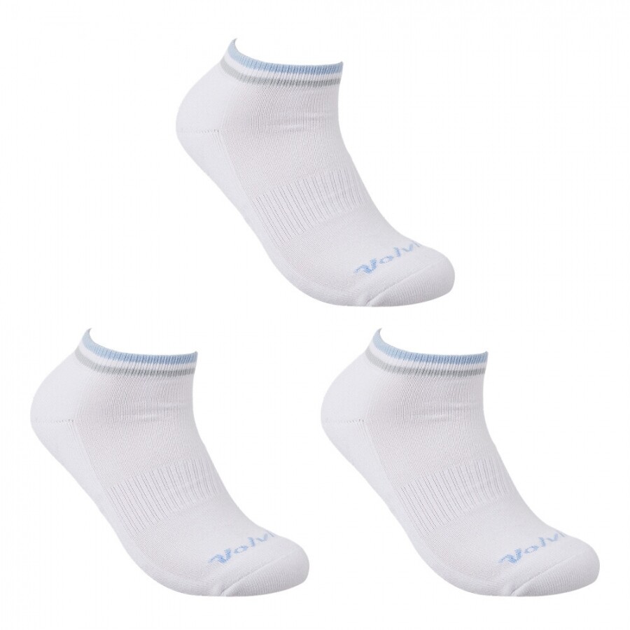 [볼빅정품]26 라인 컬러 포인트 단목 양말 남성 3개 세트 GF