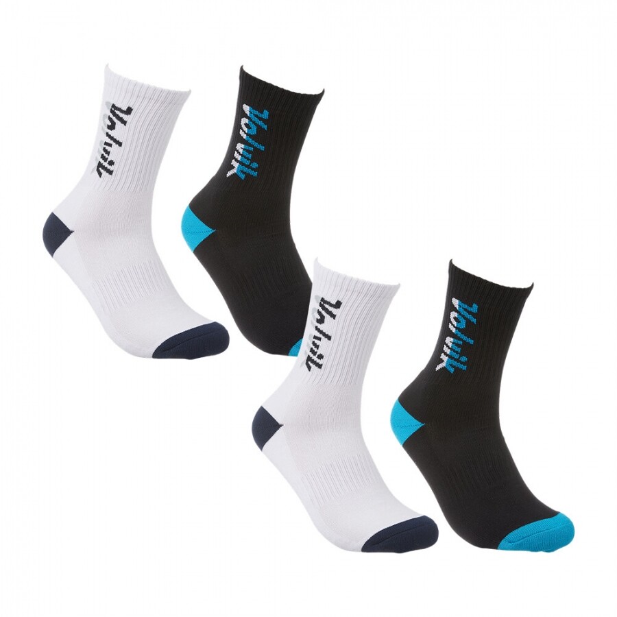 [볼빅정품]26 컬러 블록 중목 양말 남성 2개 세트 GF