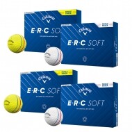 [캘러웨이정품] 로고무료인쇄 25년 ERC 소프트 트리플트랙 골프공(화이트/옐로우) 4개세트 GF